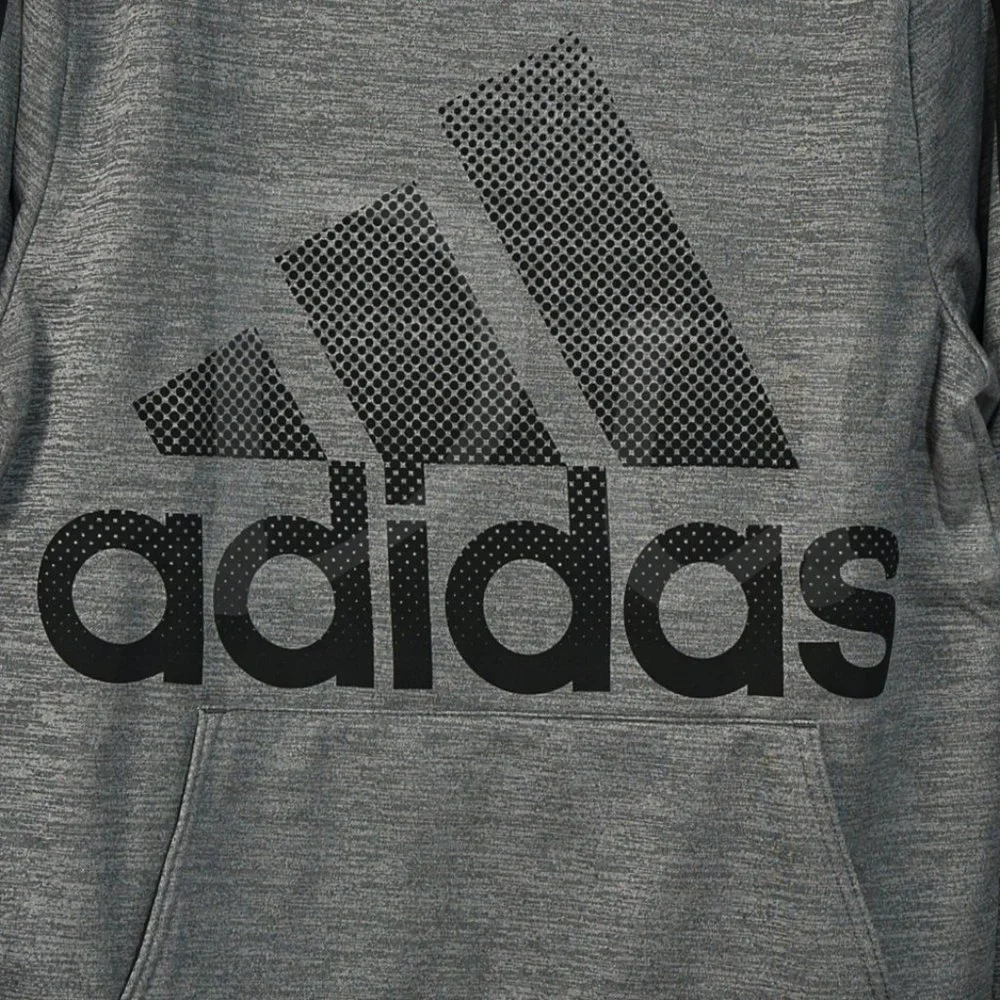adidas Youth Tech‎ Fleece Hoodie, Gray